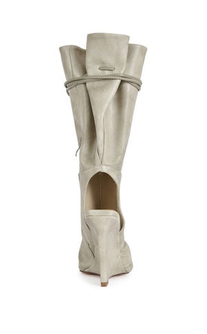 Women's Vailen Grey Slouch Wedge Sandal Booties image number 3