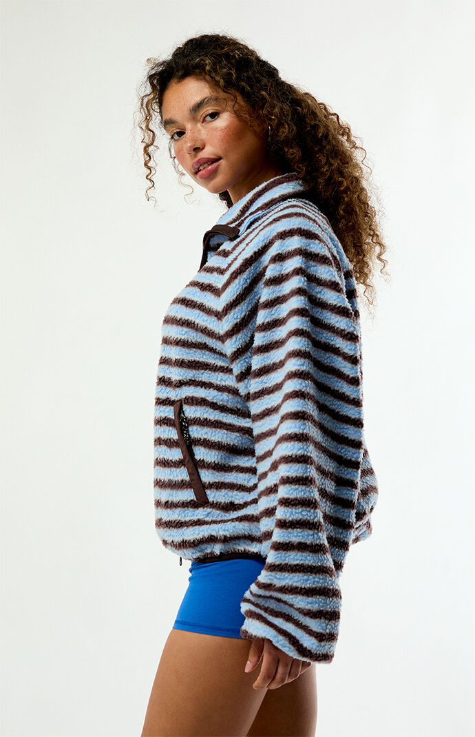 PAC 1980 Active Ski Fleece Printed Ripper Jacket | Pacsun