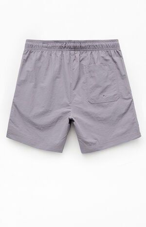 Silver Collegiate 6.5" Swim Trunks image number 2