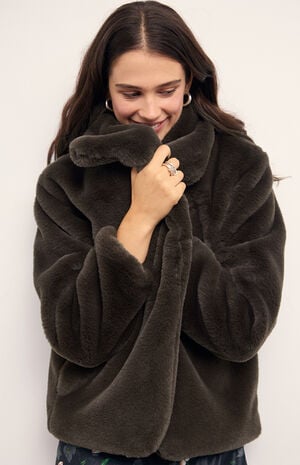 Sigrid Faux Fur Coat image number 1