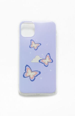 Butterfly in Clouds iPhone 11/XR Case image number 1