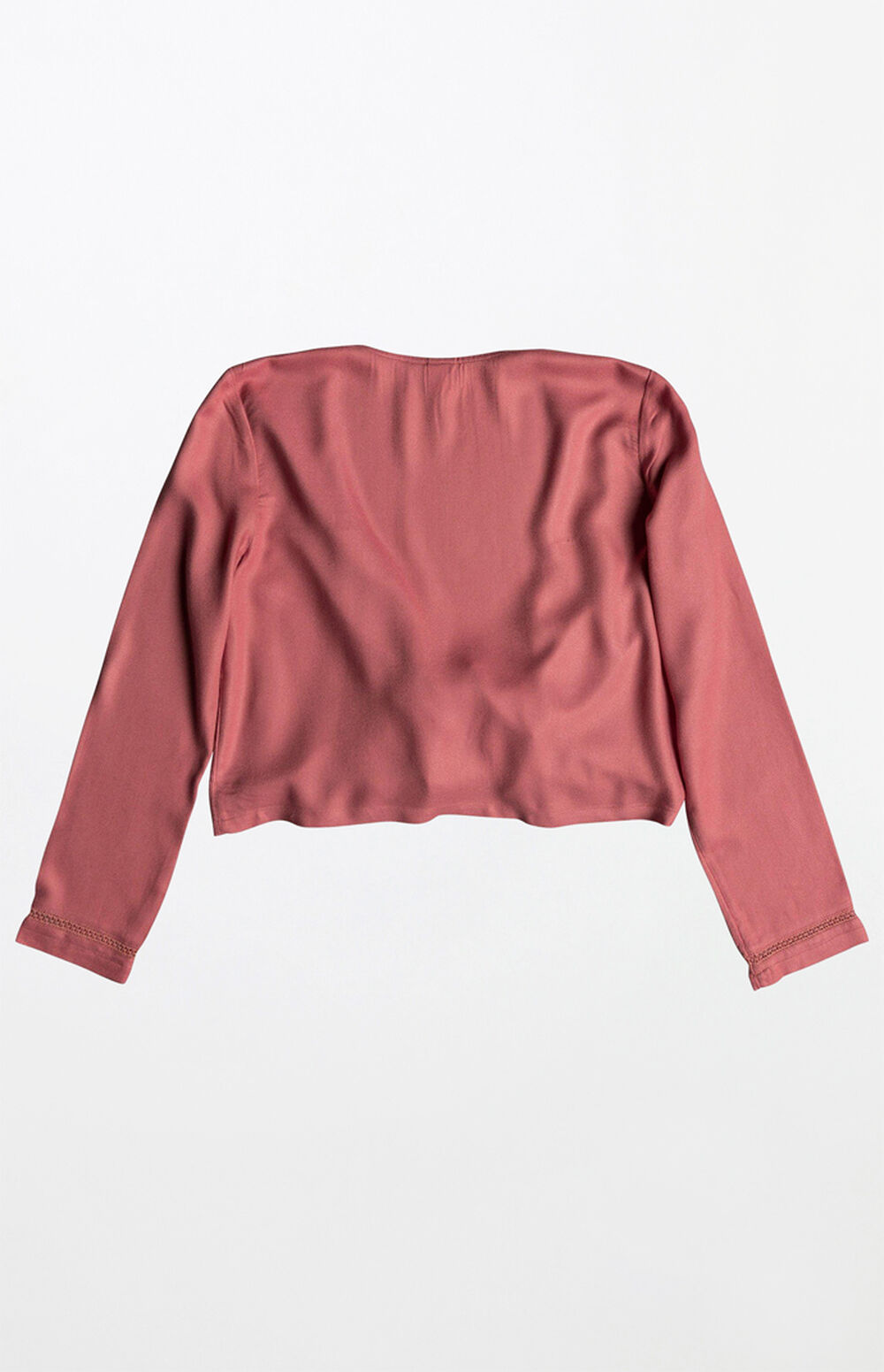 luq rhee tie front top