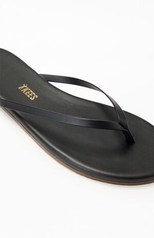Women's Black Liners Sandals image number 6