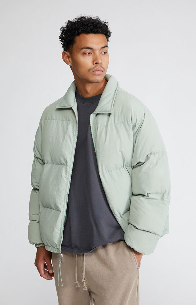 PacSun Coaches Puffer Jacket PacSun