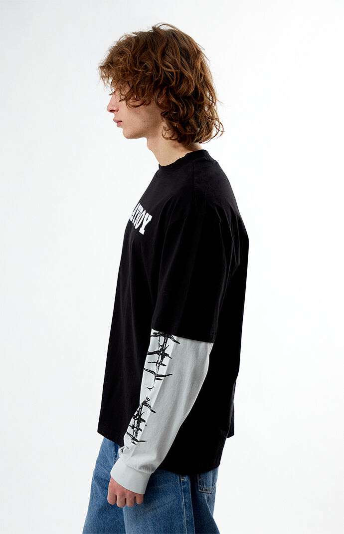 Playboy By PacSun Barbwire 2fer Long Sleeve T-Shirt | PacSun