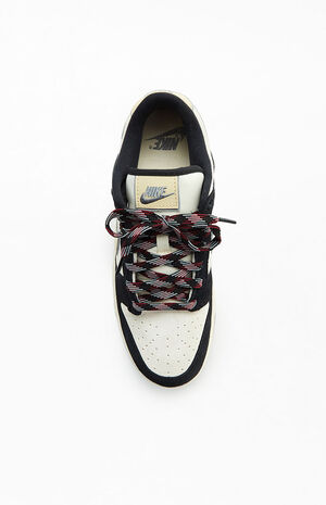 Black Team Gold Dunk Low LX Shoes image number 5