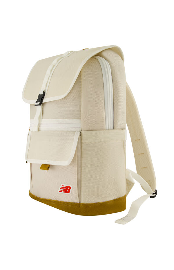 New Balance Off White Legacy Icon Flap Backpack | Pacsun display picture 1