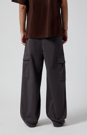 Blake Stretch Cargo Extreme Baggy Jeans Asphalt image number 4