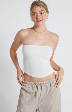 Sweater Tube Top image number 2