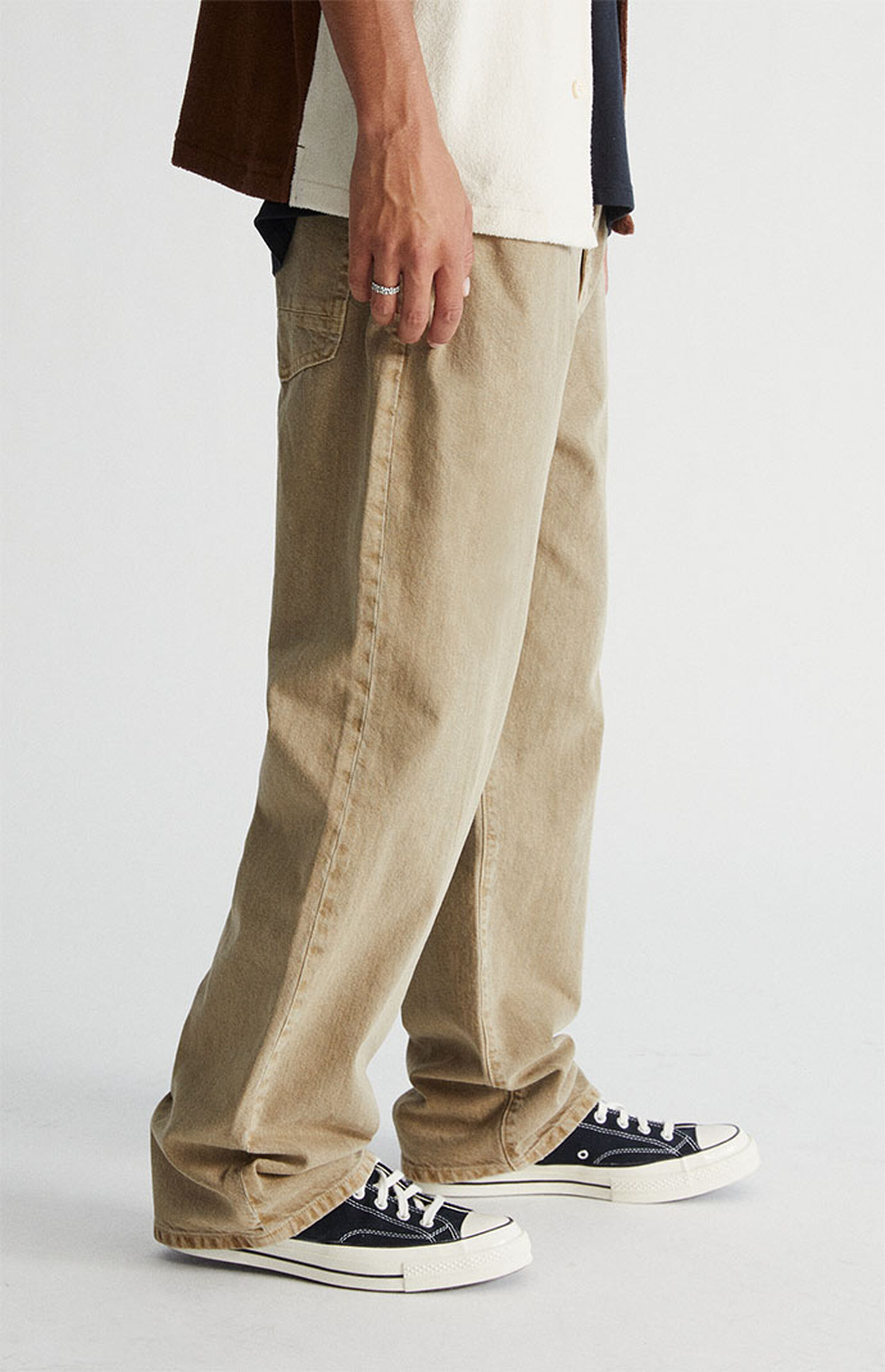 PacSun Recycled Tan Baggy Jeans | PacSun