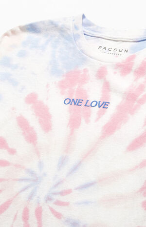 One Love Tie Dyed T-Shirt image number 2