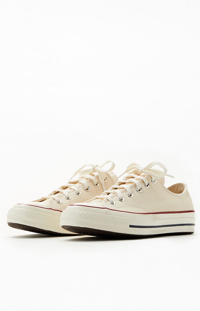 converse 70s low white