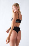 Black Unlined Bralette Black Unlined Bralette image number null
