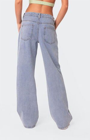 Raelynn Washed Low Rise Jeans image number 5
