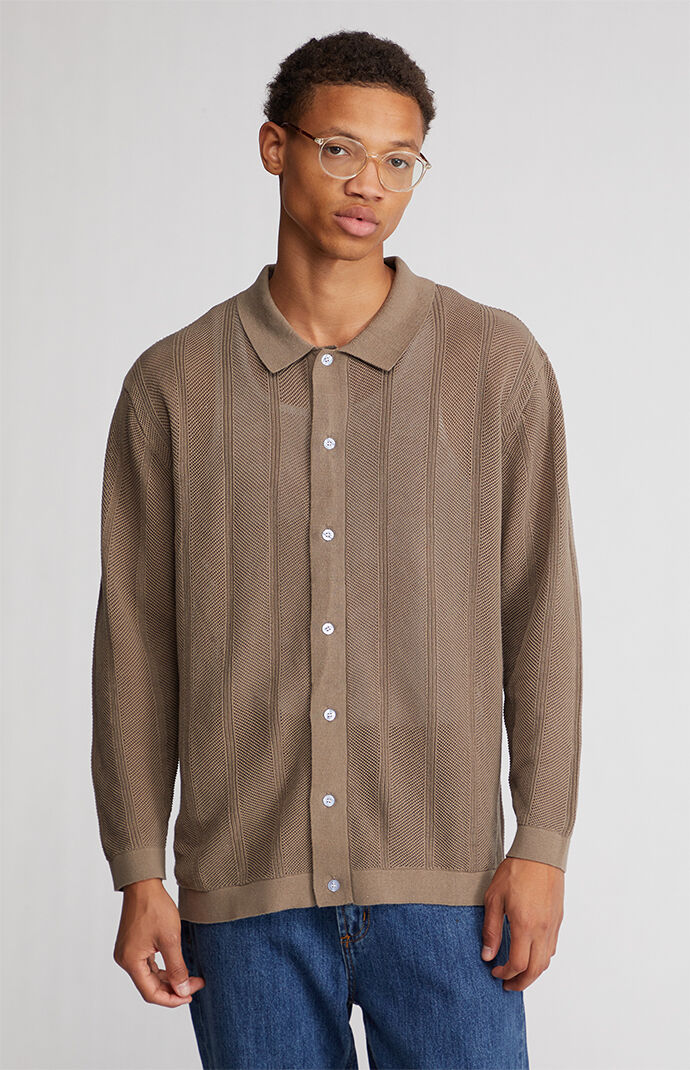 PacSun Sweater Polo Shirt PacSun