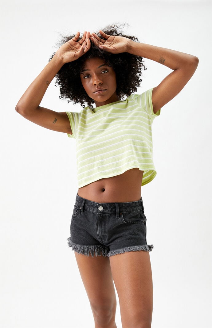 Low rise clearance black shorts
