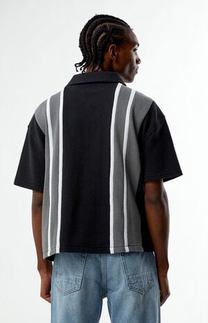 Black Sloan Textured Camp Shirt image number 3