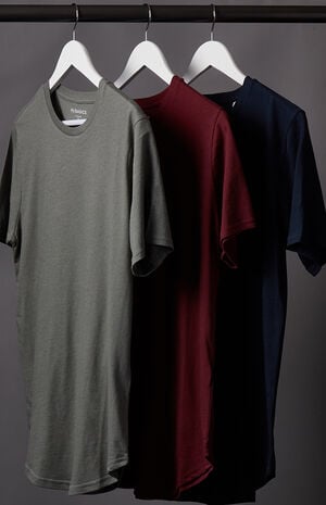 Three Pack Scallop T-Shirts Three Pack Scallop T-Shirts image number null