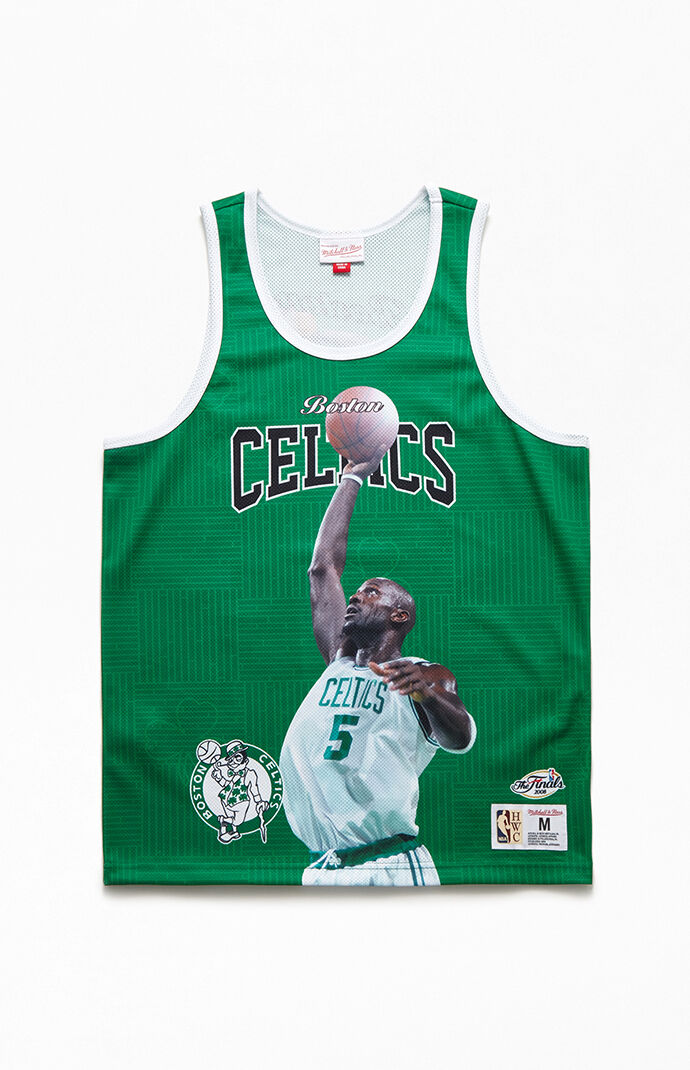 Jumbo Garnett Celtics Basketball Jersey