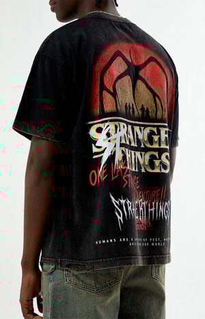 x Stranger Things Adventure Ripped T-Shirt image number 2