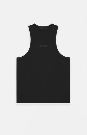 Women's Black Tank Top image number 1