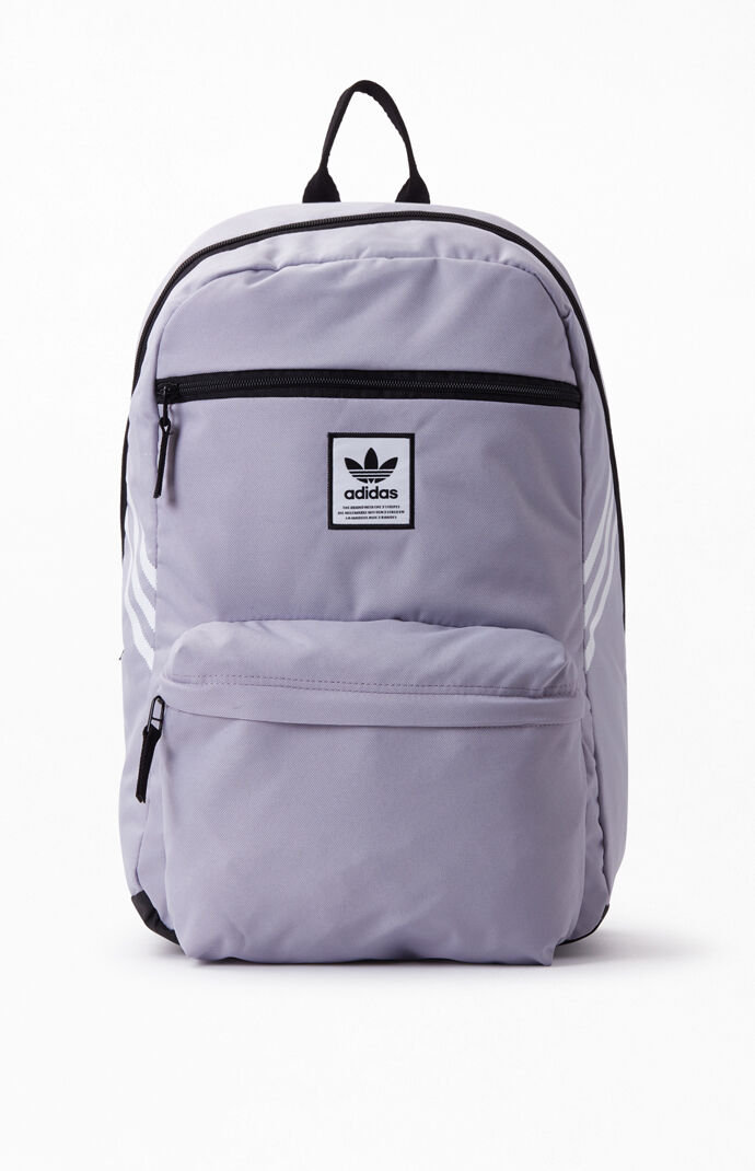 light grey adidas backpack