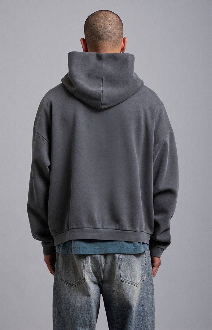 A.R.C. Black Vintage Wash Heavyweight Fleece Hoodie