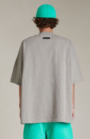 Dark Heather Oatmeal Heavy T-Shirt image number 3