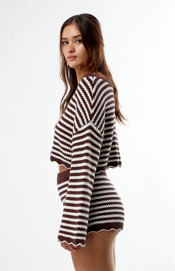 Your Favorite Jordyn Crochet Cropped Sweater