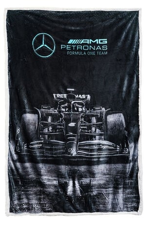 F1 Mercedes AMG Petronas Official Fleece Blanket image number 1