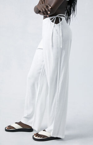 Cutout Drawstring Pants image number 3