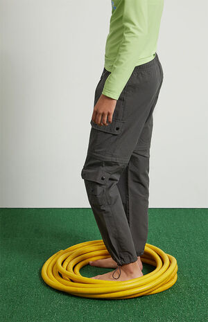 Relaxed Slim Zip Off Cargo Pants image number 4