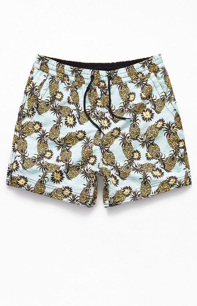 Pineapple 15" Swim Trunks