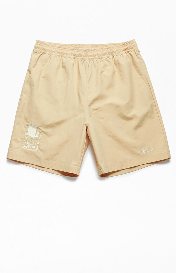 Embroidered Woven Shorts
