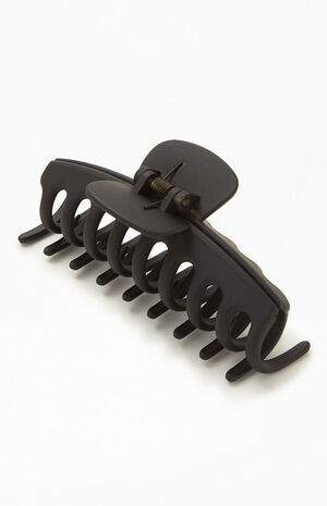Black Large Claw Clip image number 1