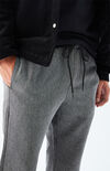 Gray Menswear Trouser Pants Gray Menswear Trouser Pants image number null