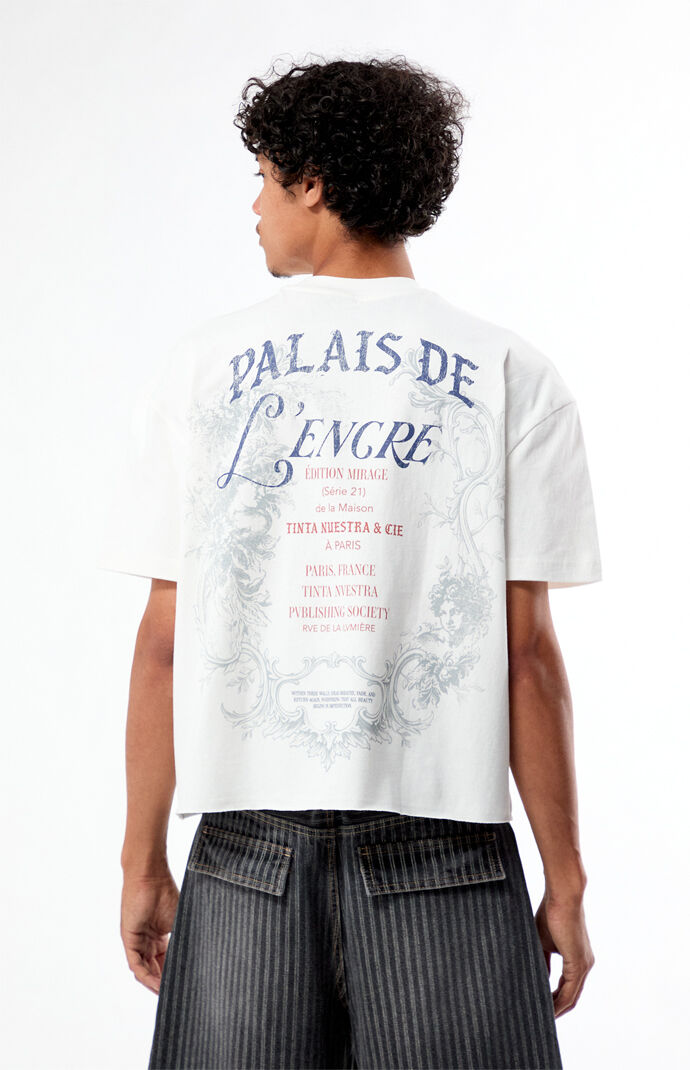 Pacsun Palais De Lencre Cropped Boxy T-Shirt