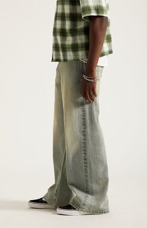 Blake Extreme Baggy Jeans Light Blue Tinted image number 3