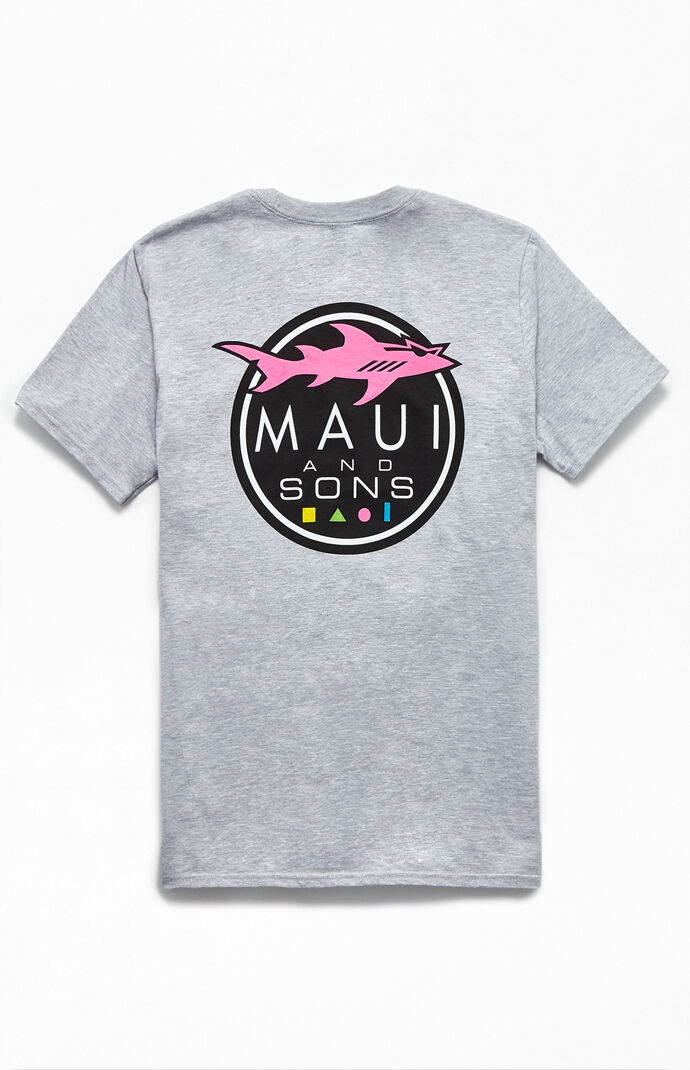 Maui and sons shark logo Clearance