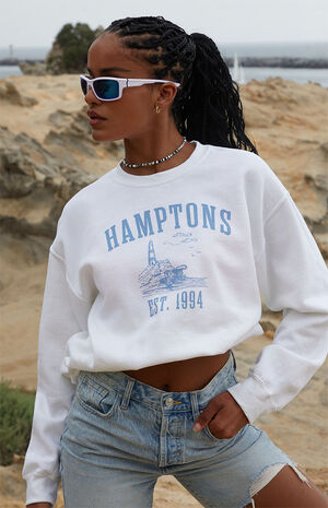 Hamptons Lighthouse Crew Neck Sweatshirt image number 2