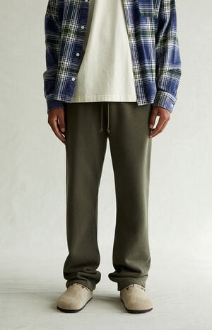 Olive Straight Leg Sweatpants image number 2