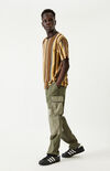 Multi Vertical Striped T-Shirt Multi Vertical Striped T-Shirt image number null