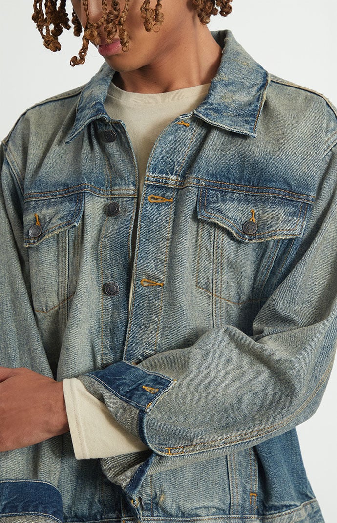 Pacsun denim jacket mens shop