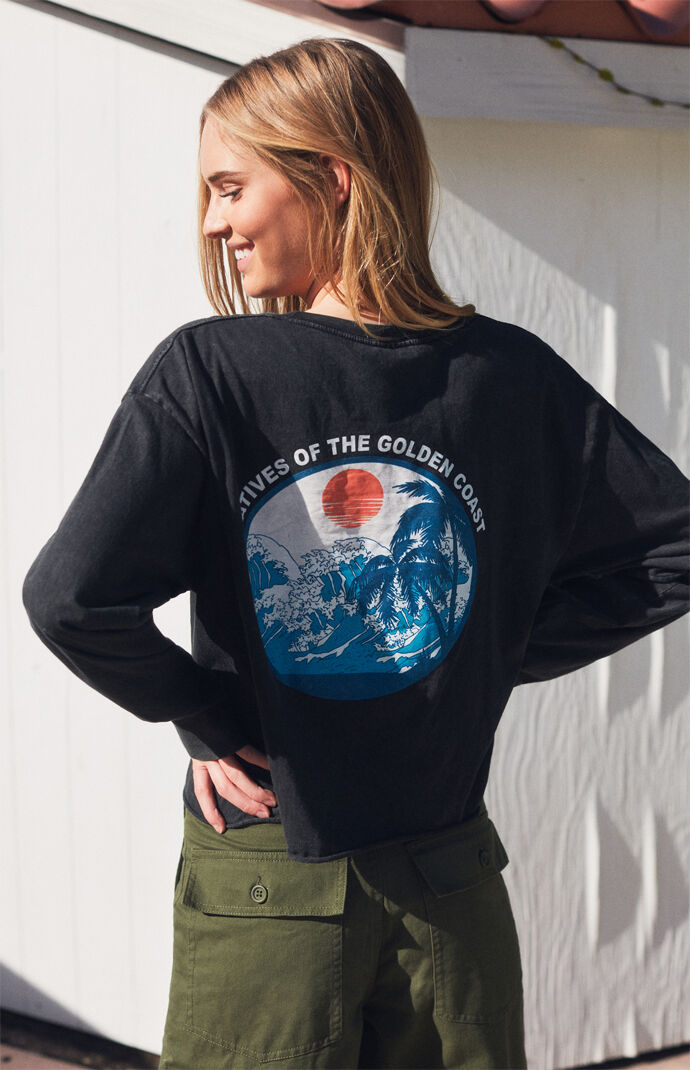 John Galt Long Sleeve Golden Coast T Shirt Pacsun