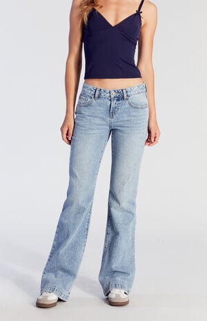 Jade Low Rise Bootcut Jeans Star image number 2