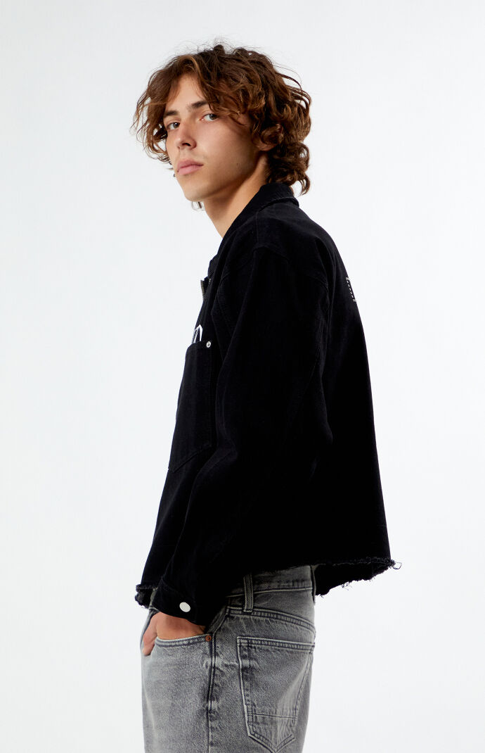 Pacsun denim jacket mens store