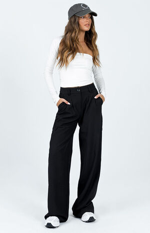 Eco Black Archer Pants image number 3