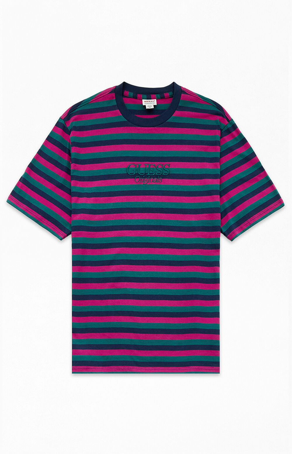 Horizontal Stripe Cotton Tee