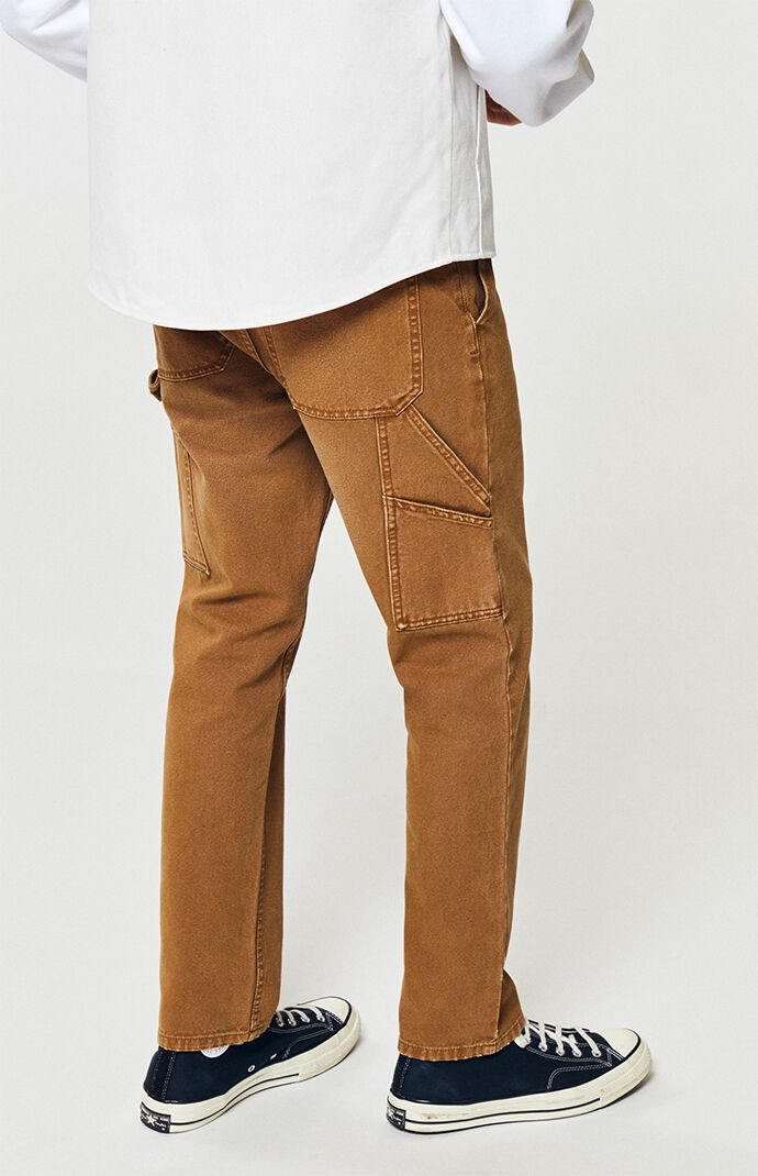 tan carpenter pants