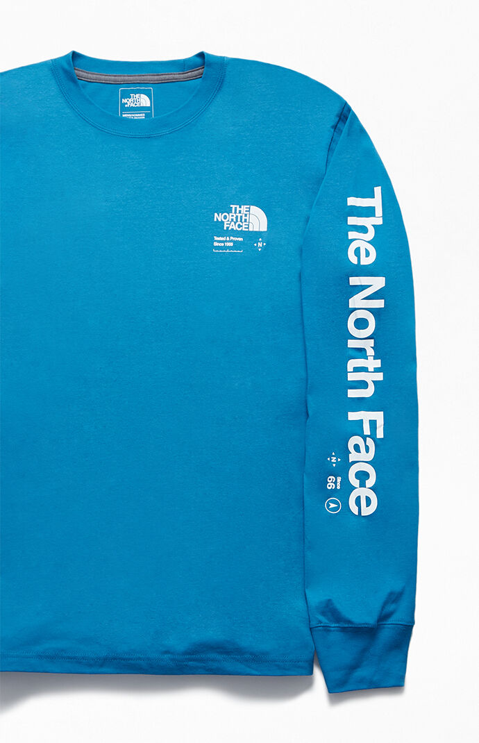 the north face scan long sleeve tee